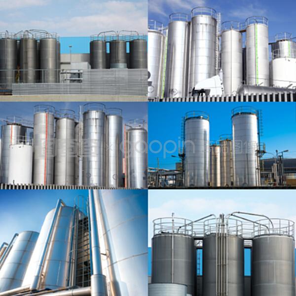 化工產品筒倉拼貼